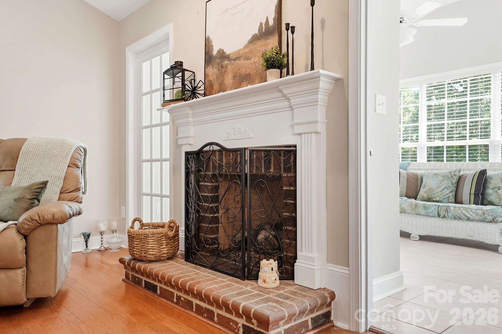 3324 Muddy Creek Road Midland, NC 28107 - Photo 10 of 46 a living room with furniture and a fireplace
