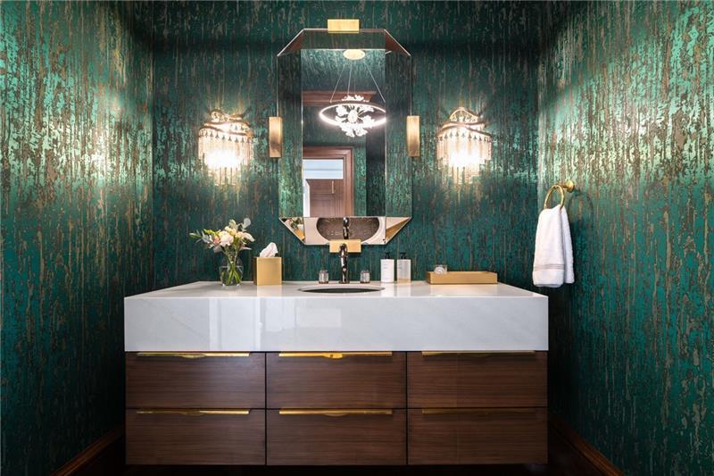 4615 Northside Drive Northwest Atlanta, GA 30327 - Photo 30 of 69 a view of a dining room with furniture and chandelier kitchen view