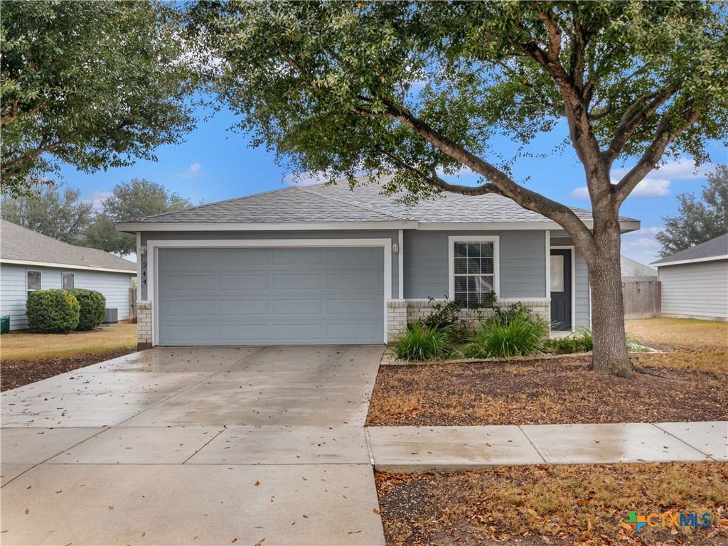 244 Cactus Patch Schertz, TX 78154 - Photo 4 of 23 a front view of a house with garden