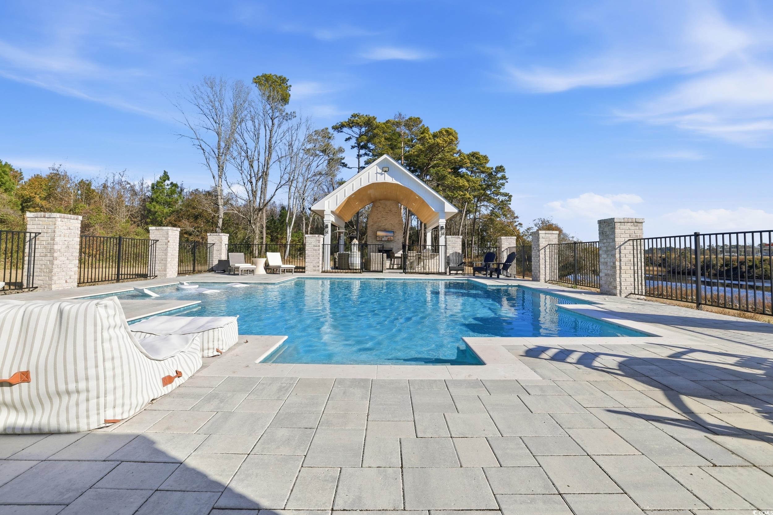 280 Bay Rdg Drive North Myrtle Beach, SC 29582 - Photo 34 of 38 View of swimming pool with a patio