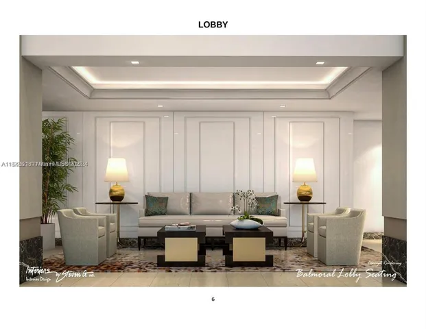 a living room with lots of tables a large window and chairs