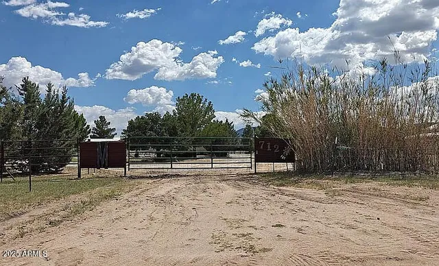 a view of a backyard of the house