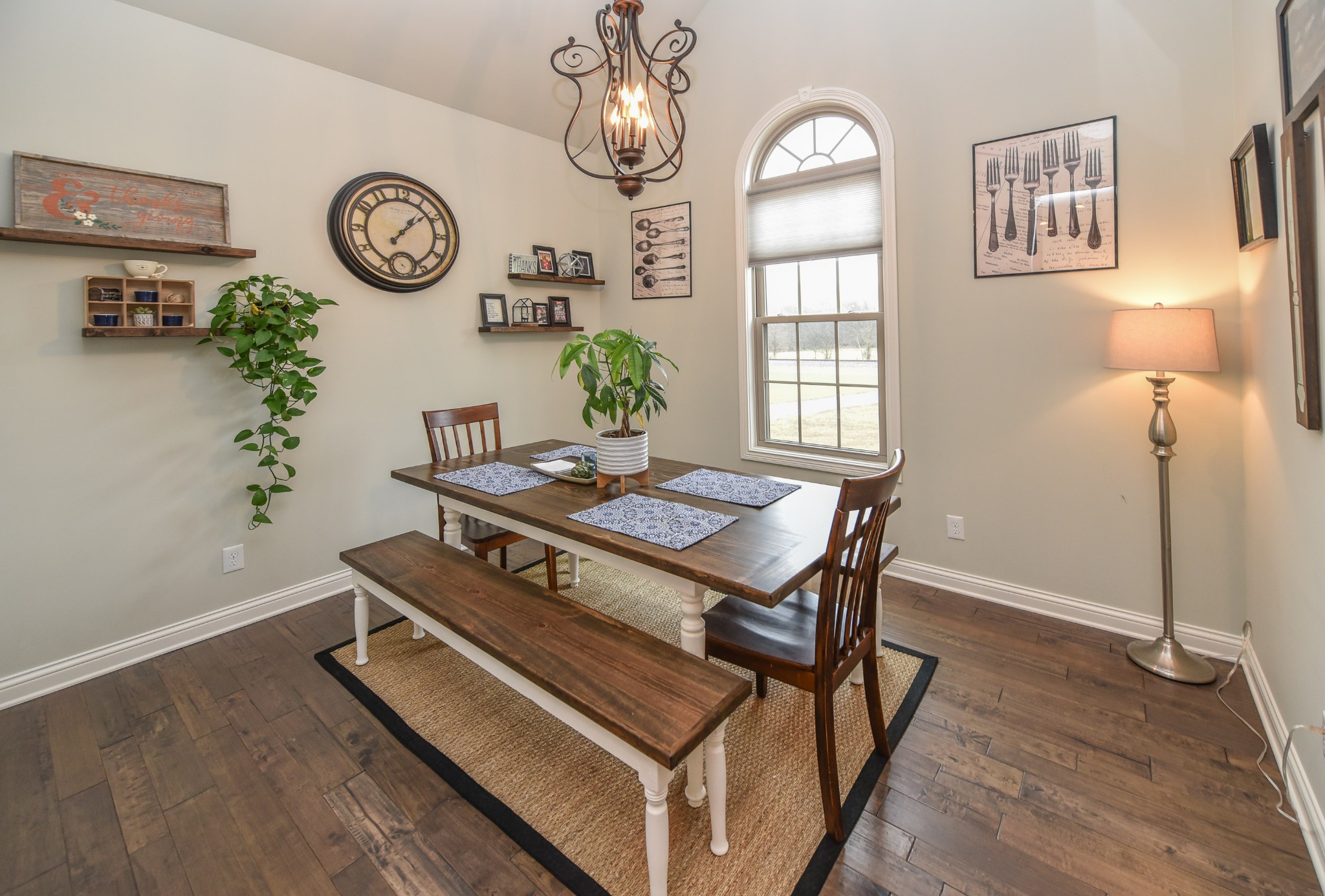 1648 Old Gallatin Road Portland, TN 37148 - Photo 14 of 25 a view of a dining room with furniture window and wooden floor
