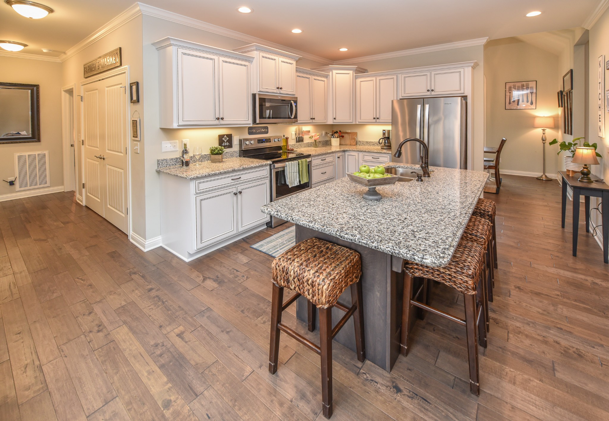 1648 Old Gallatin Road Portland, TN 37148 - Photo 5 of 25 a kitchen with stainless steel appliances granite countertop a stove refrigerator and a sink