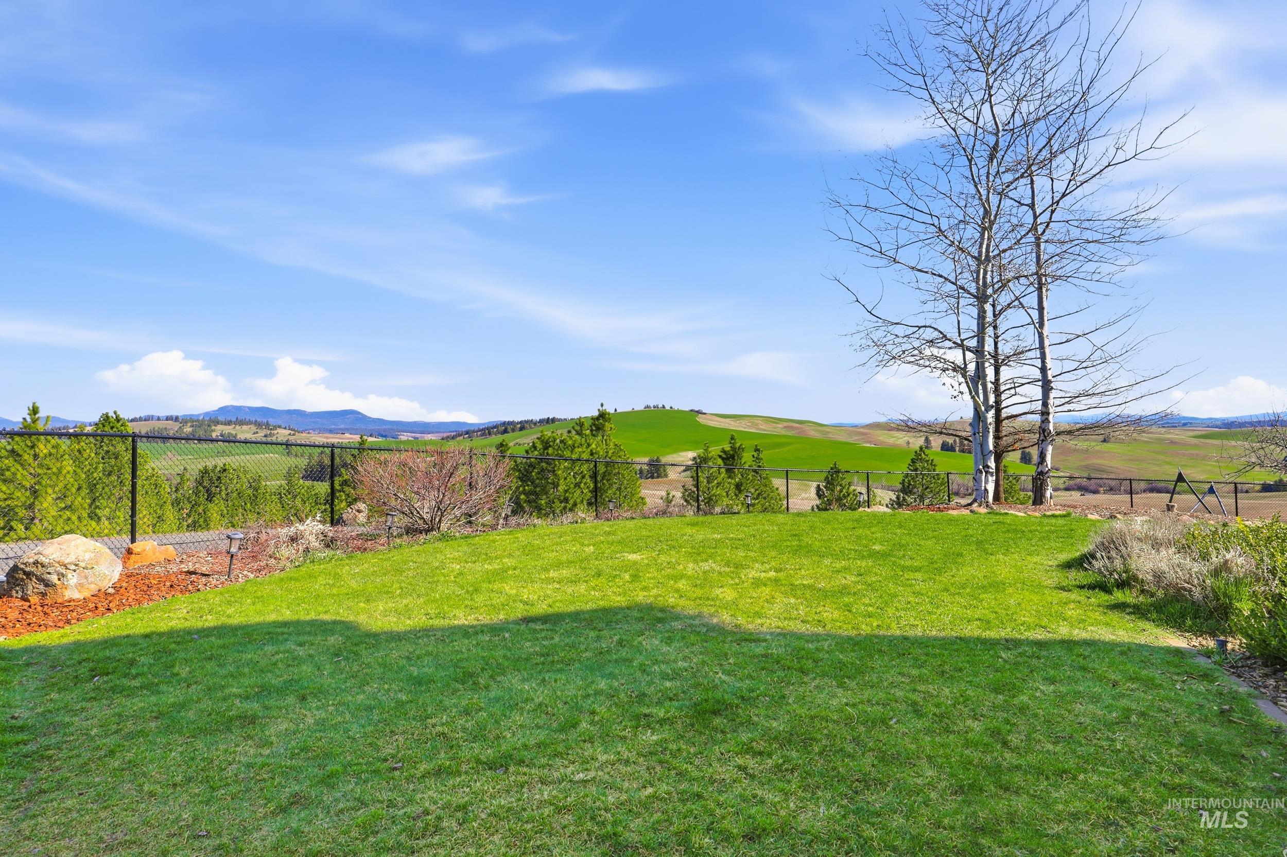 1014 Hilby Road Moscow, ID 83843 - Photo 41 of 50 View of yard featuring a mountain view