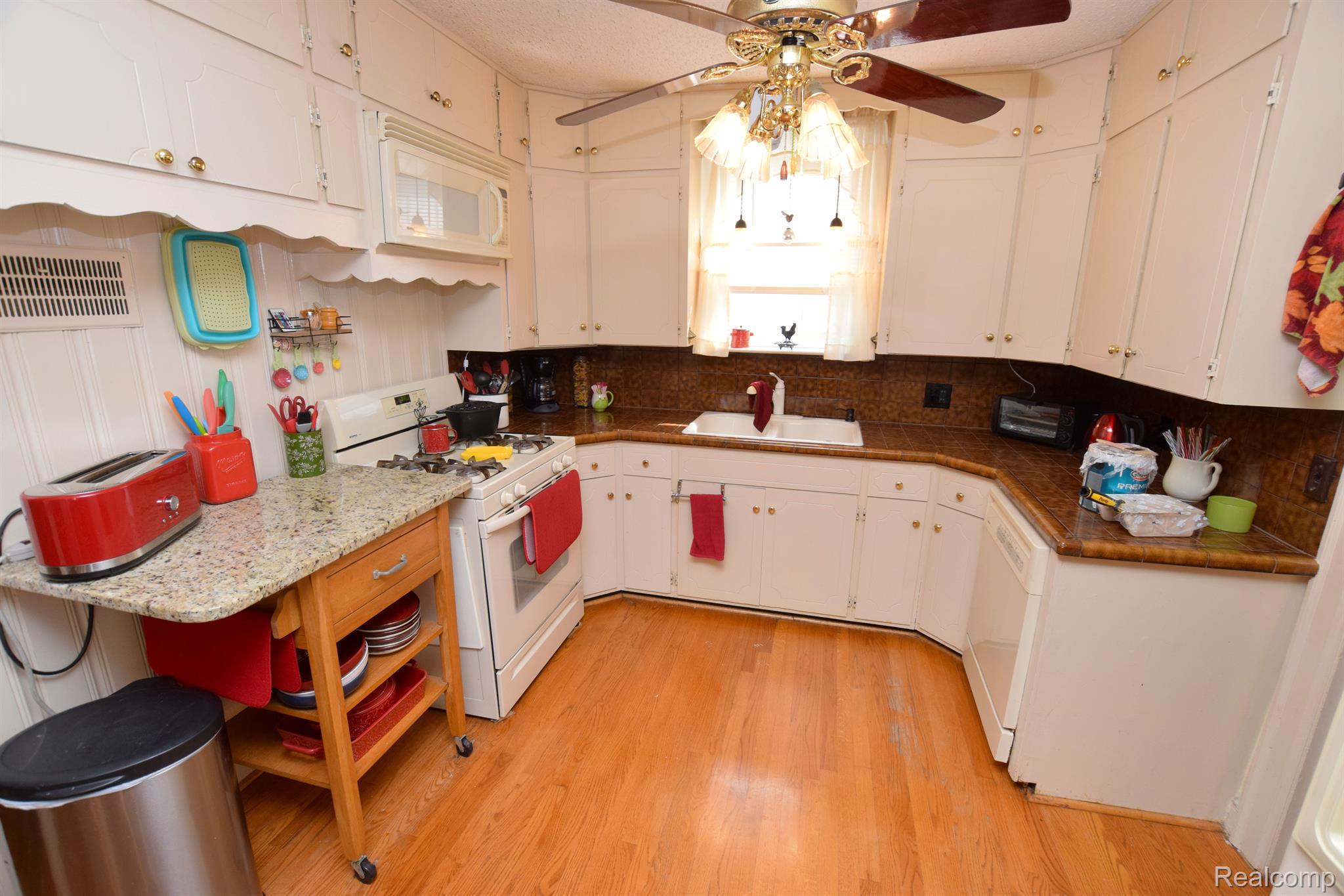 Kitchen with Wood Floors