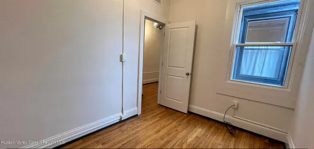 a front view of a building