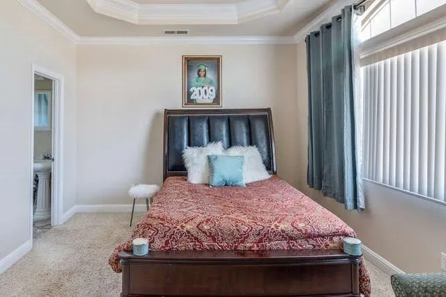 a room with furniture and toys