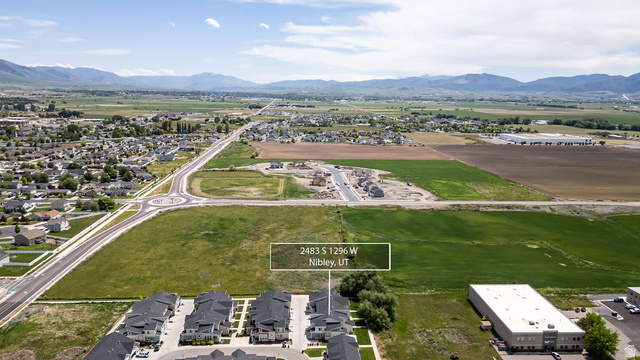 2483 South 1296th Street West Logan, UT 84321 - Photo 36 of 45 Expansive aerial landscape highlighting a large undeveloped parcel