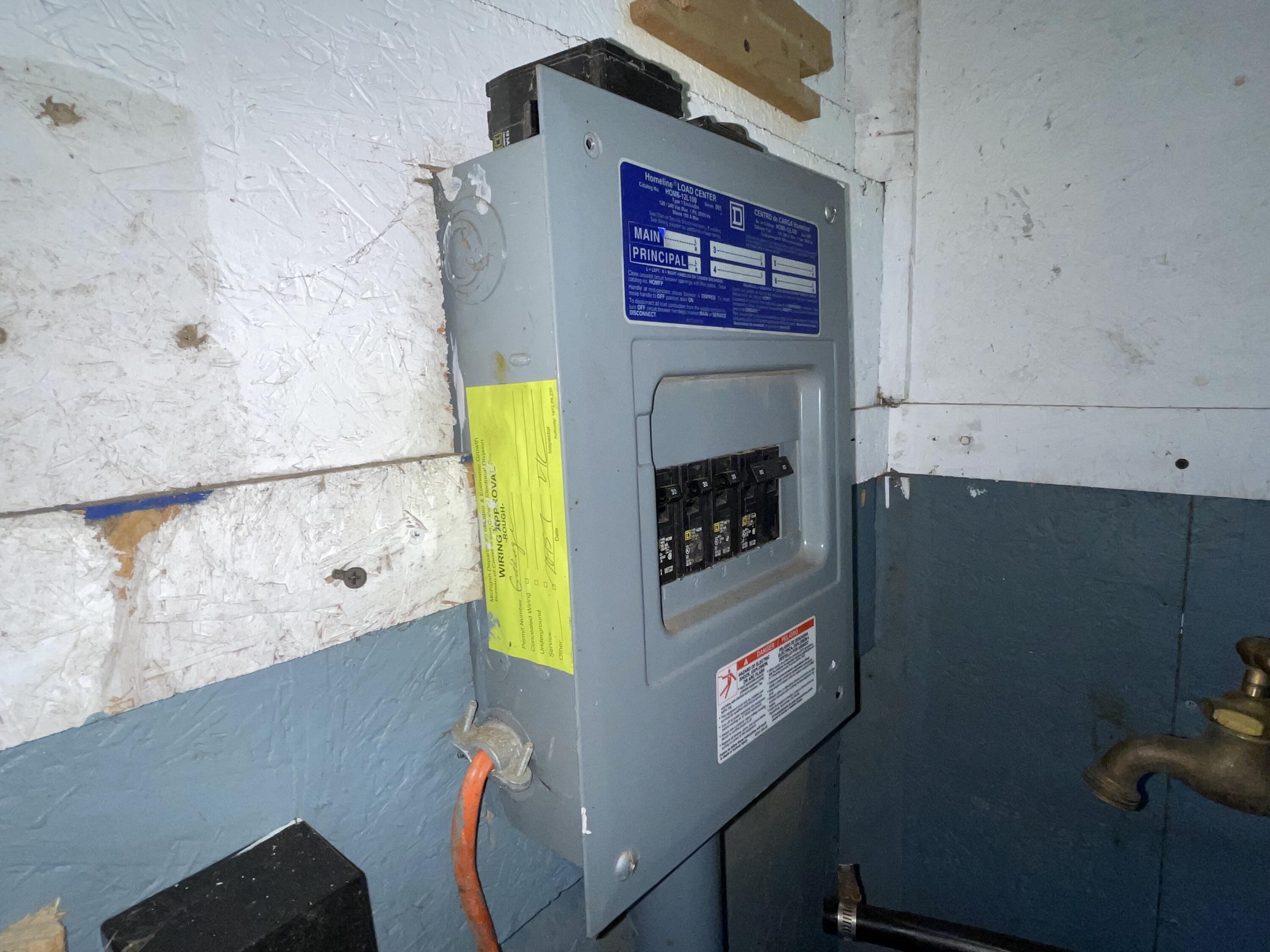 16709 South Johnson Road Rudyard, MI 49780 - Photo 5 of 57 Garage breaker box
