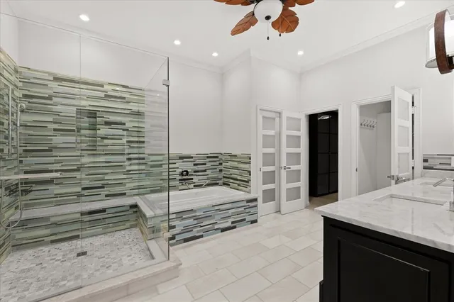 a view of kitchen with sink