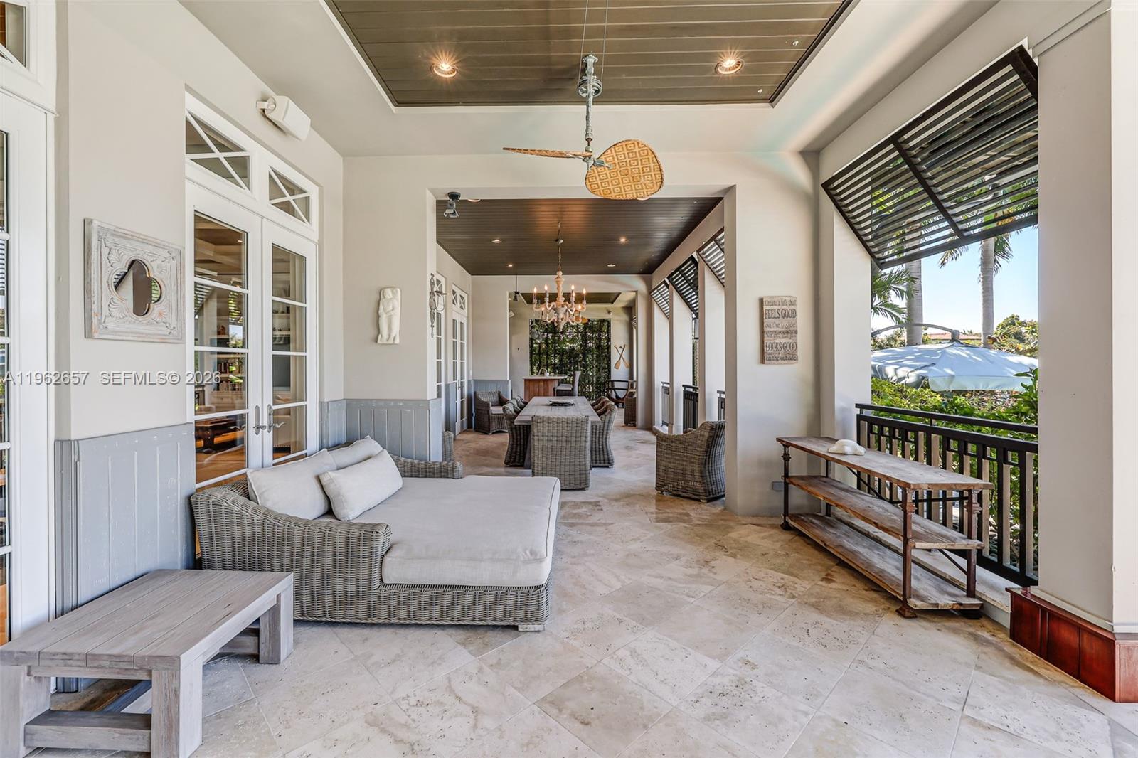 9320 Balada Street Coral Gables, FL 33156 - Photo 53 of 75 a living room with furniture