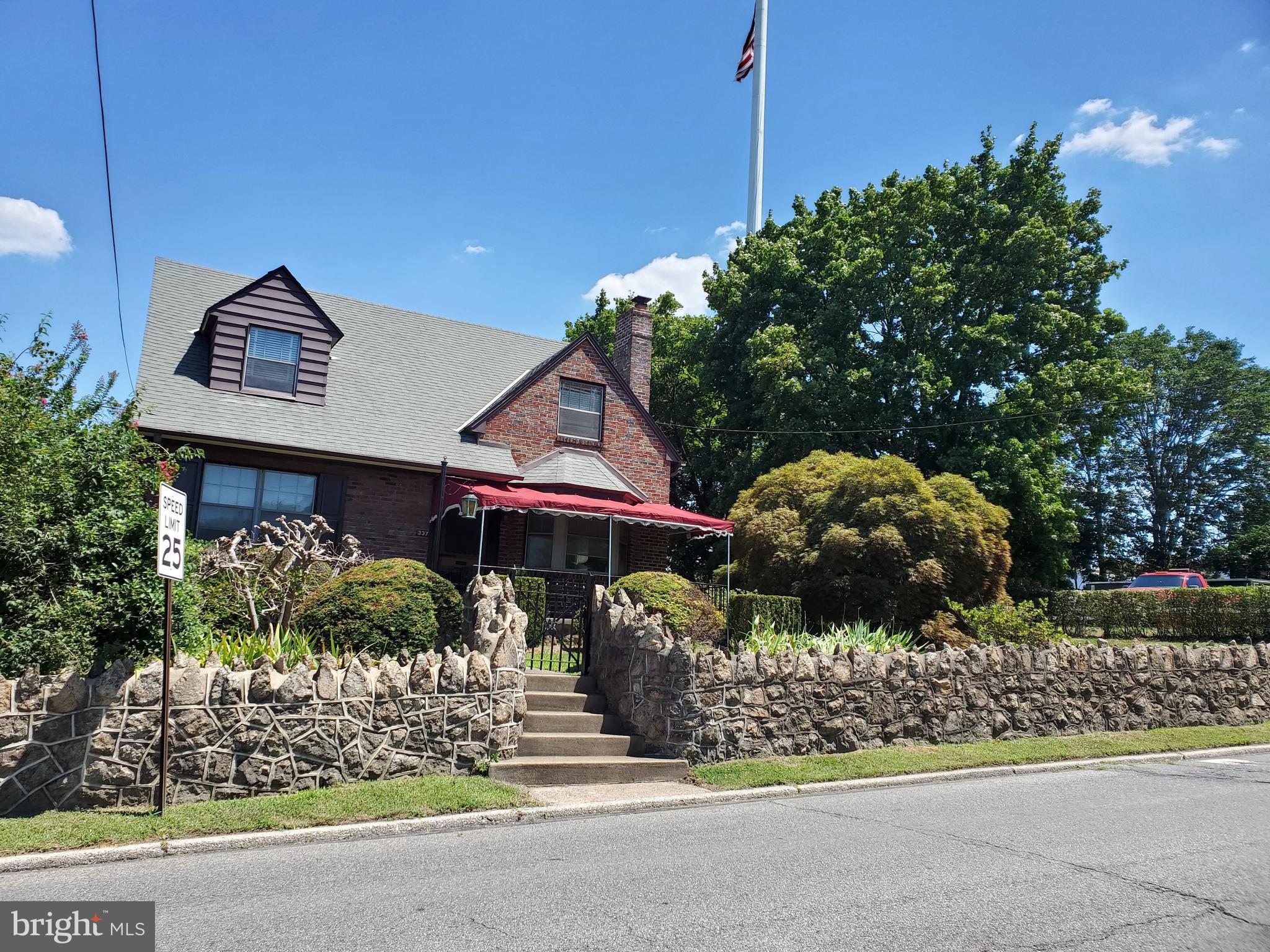 337 Burmont Road Drexel Hill, PA 19026 - Photo 1 of 37 Handsome Brick Cape Code style on extra wide lot
