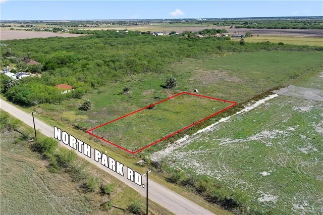 a view of a lush green field