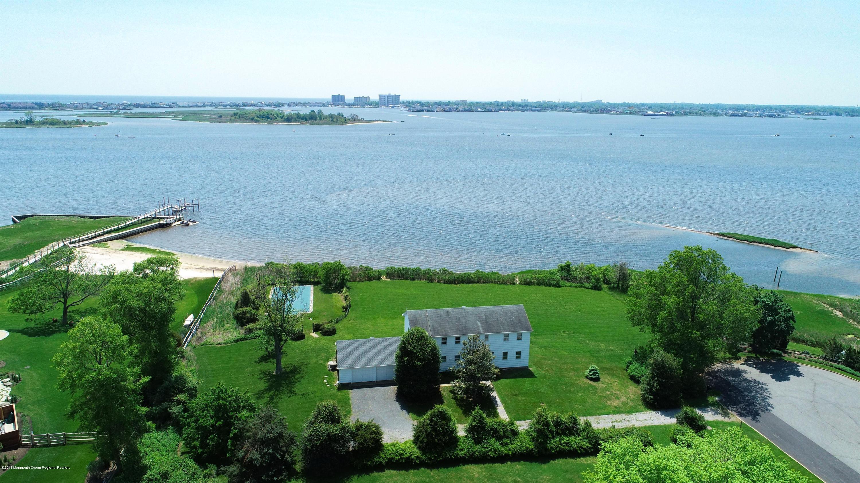 29 Tuxedo Road Rumson, NJ 07760 - Photo 29 of 37 Aerial view of House & Property