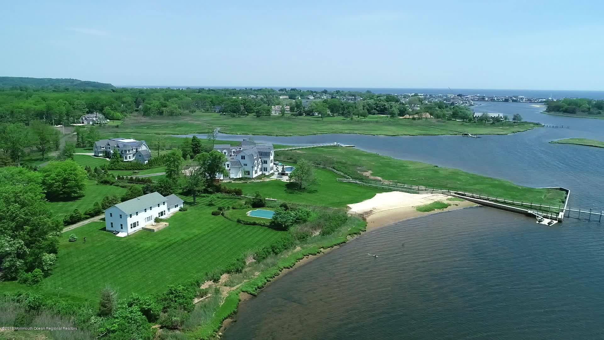 29 Tuxedo Road Rumson, NJ 07760 - Photo 33 of 37 Side View from Water