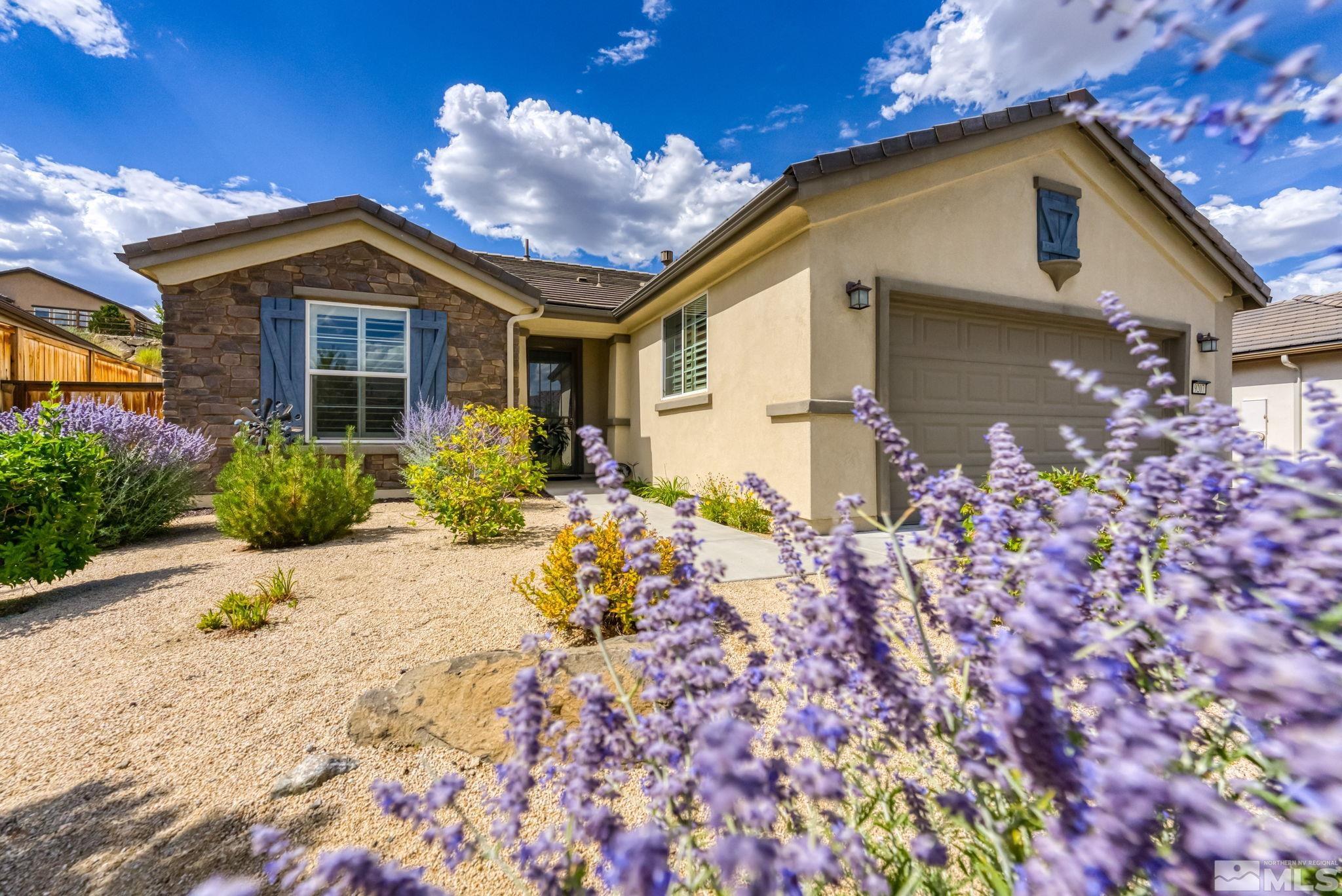 9207 Sassafras Trail Reno, NV 89523 - Photo 32 of 40 a front view of house with yard