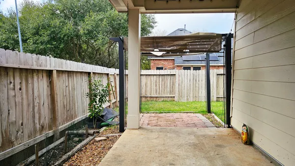 a view of outdoor space and yard