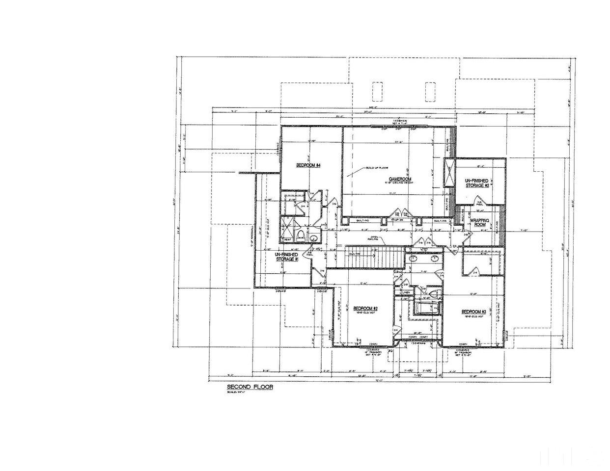 604 Hertford Street Raleigh, NC 27609 - Photo 3 of 3 a black and white photo of a living room