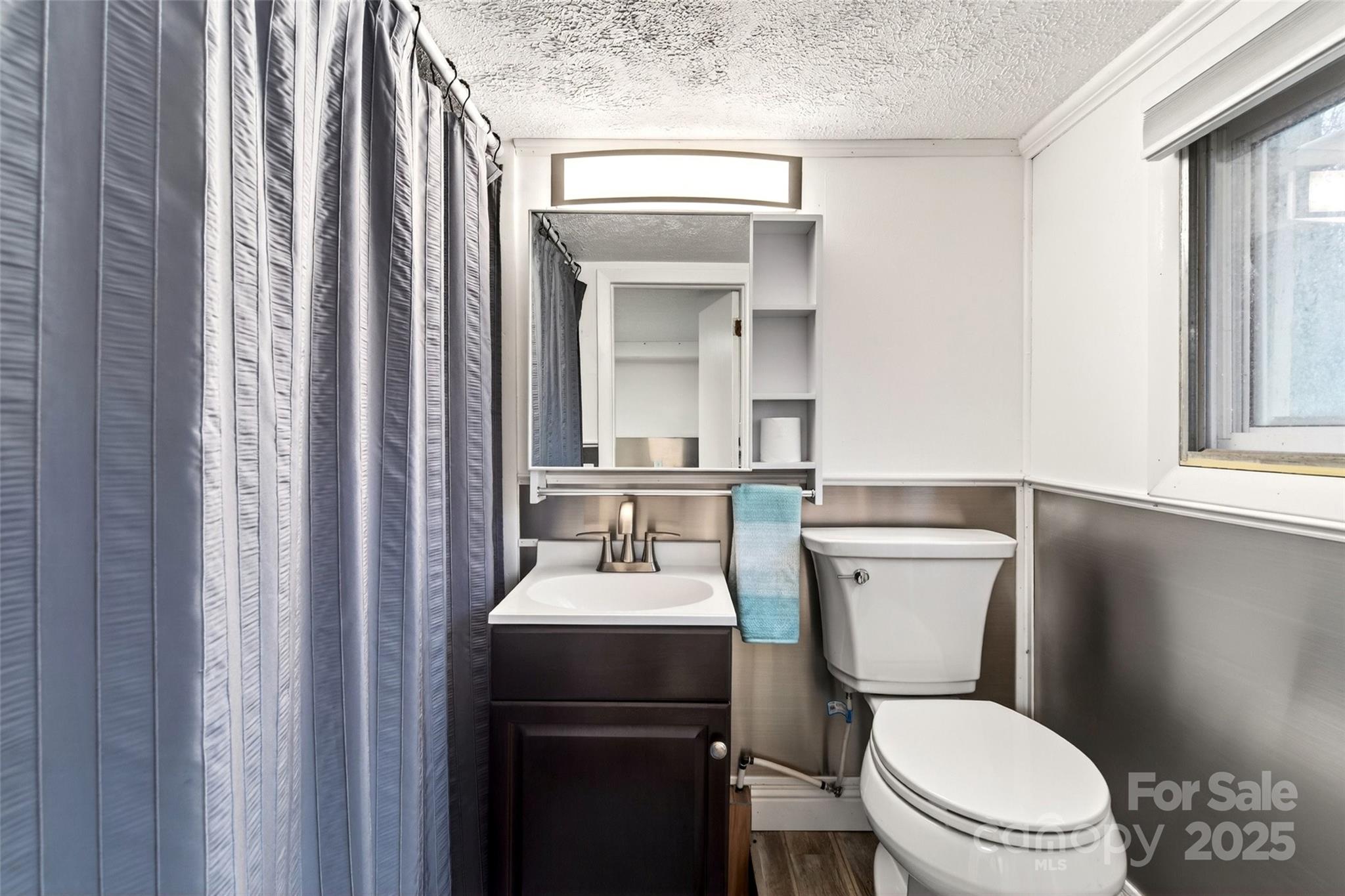 45 Due West Road Hendersonville, NC 28792 - Photo 32 of 45 a bathroom with a toilet a sink and a mirror