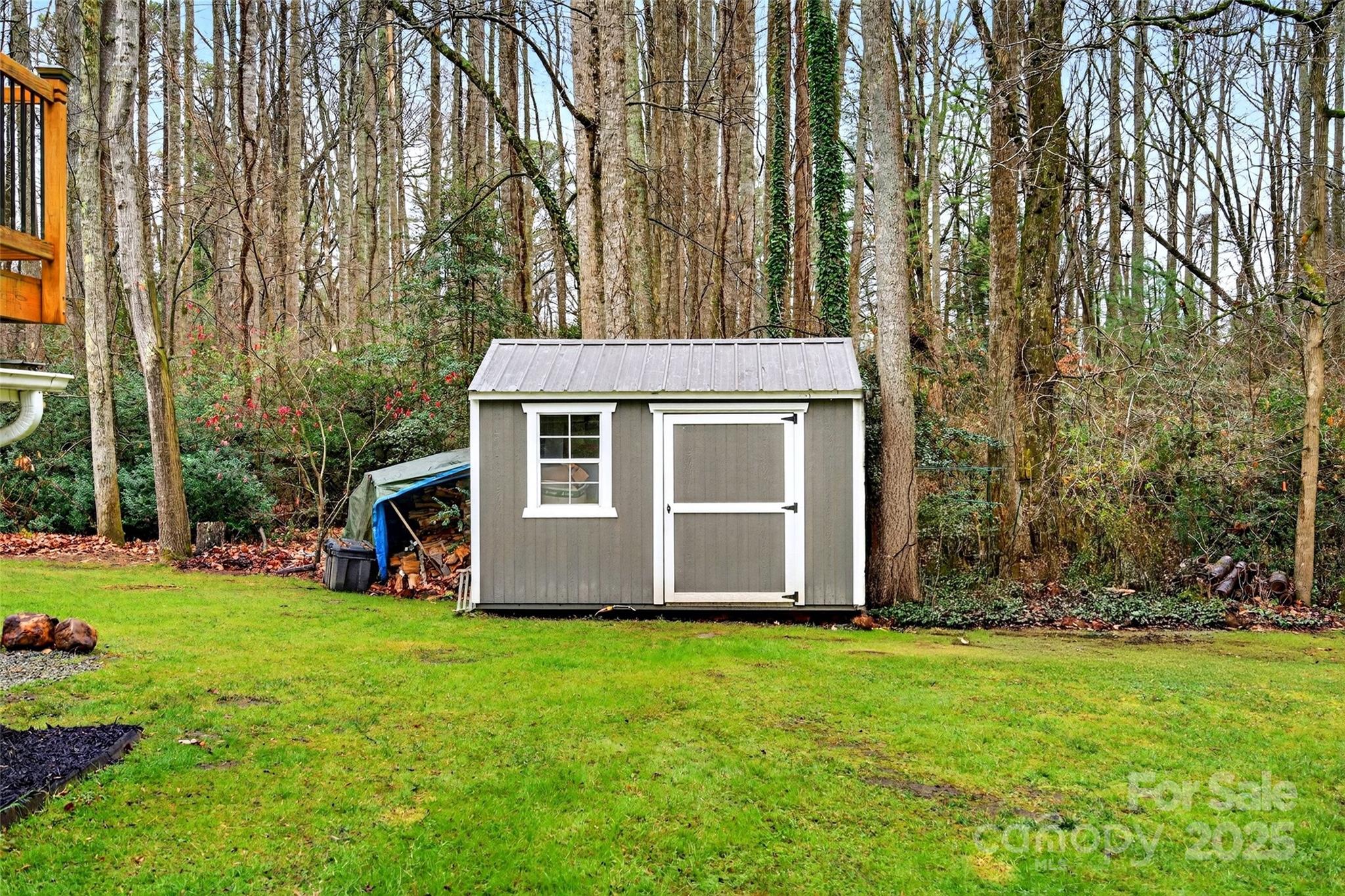 45 Due West Road Hendersonville, NC 28792 - Photo 43 of 45 a front view of a house with garden