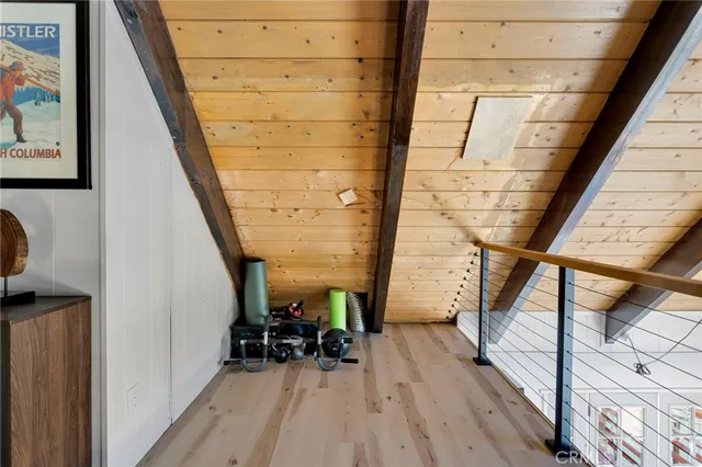 a view of empty room