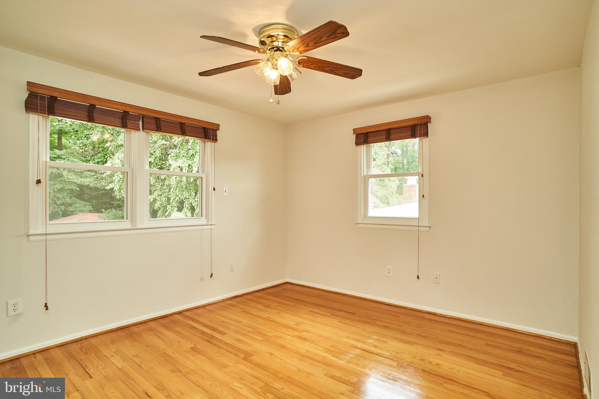 7516 Jervis Street Springfield, VA 22151 - Photo 22 of 30 Large Fourth Bedroom with Ceiling Fan