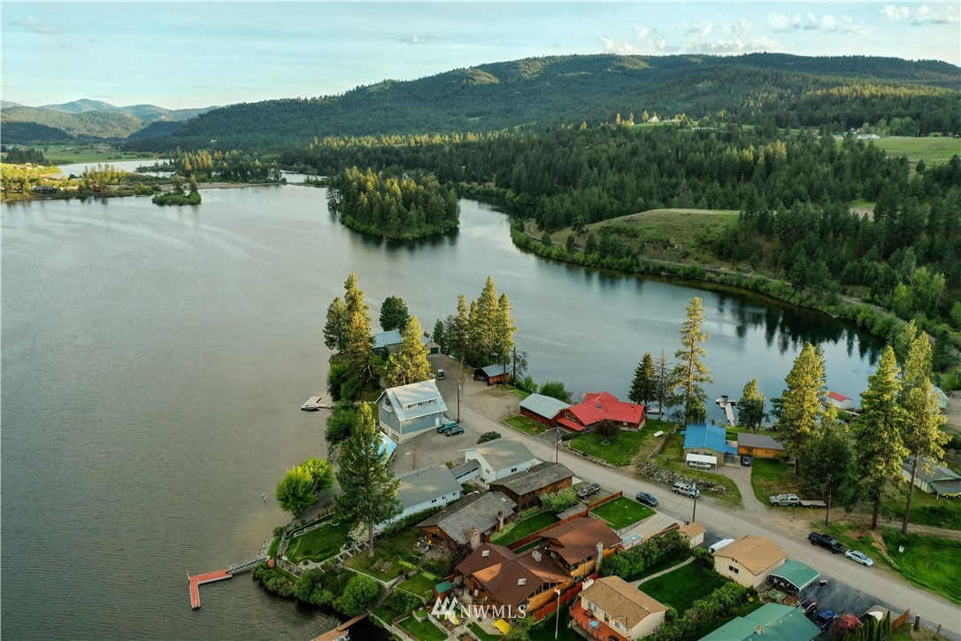 58 Petes Retreat Road Republic, WA 99166 - Photo 2 of 32 a view of lake with mountain