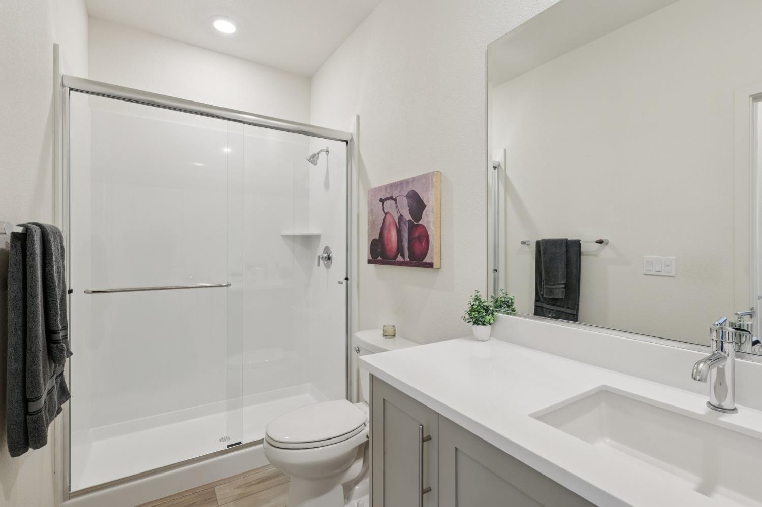 3946 Needham Street Tracy, CA 95377 - Photo 13 of 40 a bathroom with a sink toilet and shower
