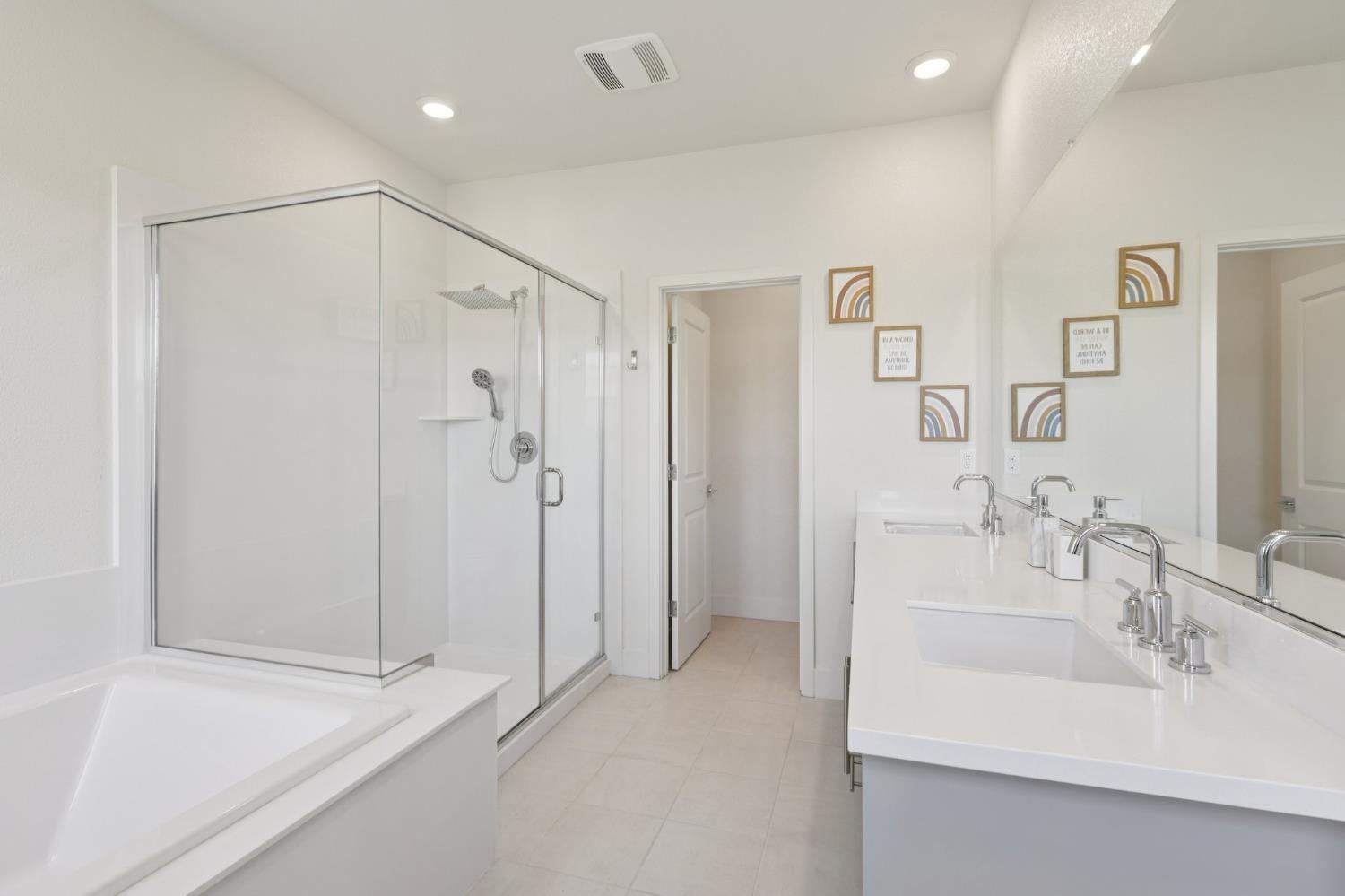 3946 Needham Street Tracy, CA 95377 - Photo 25 of 40 a bathroom with a sink and a mirror