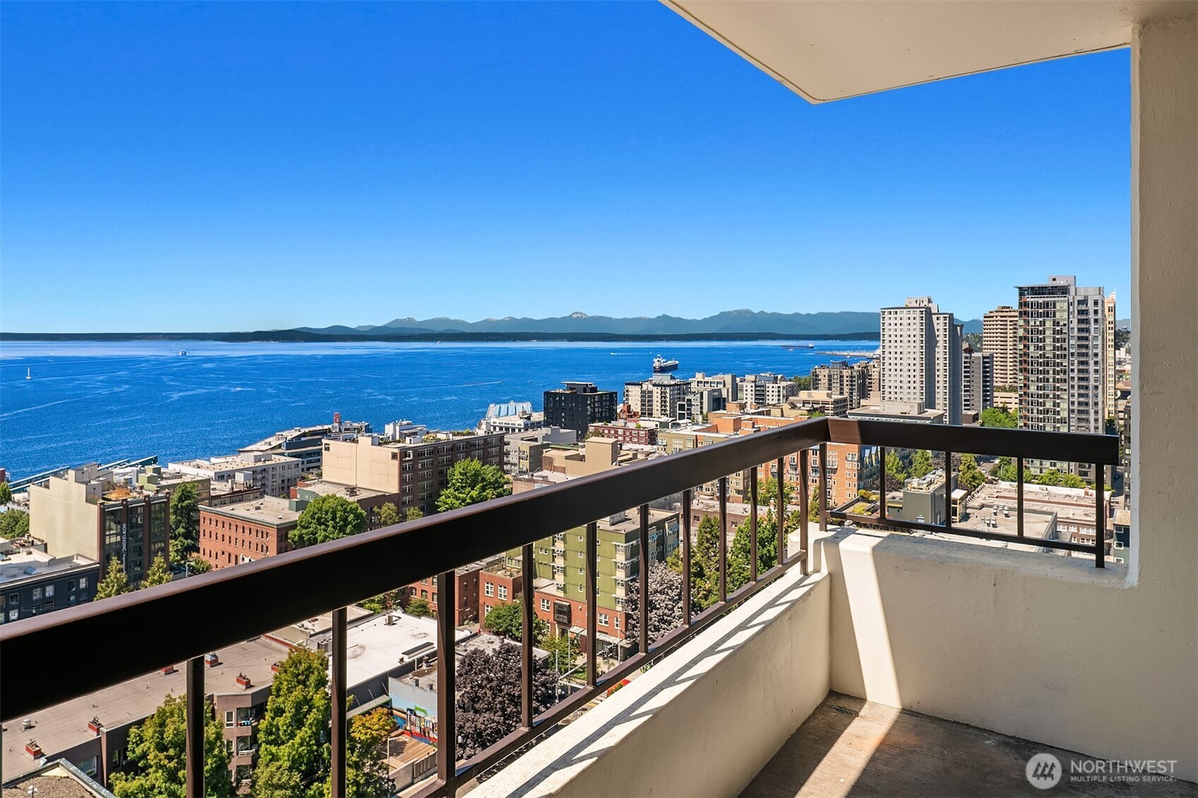 2201 3rd Avenue, Unit 2003 Seattle, WA 98121 - Photo 2 of 38 a view of city from a balcony