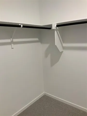 a view of walk in closet