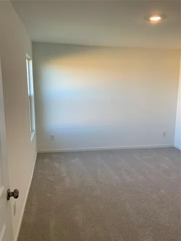 a view of empty room