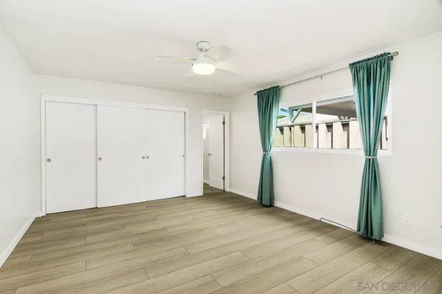 wooden floor in an empty room