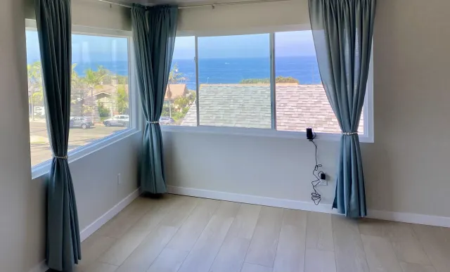 a view of an entryway with a window