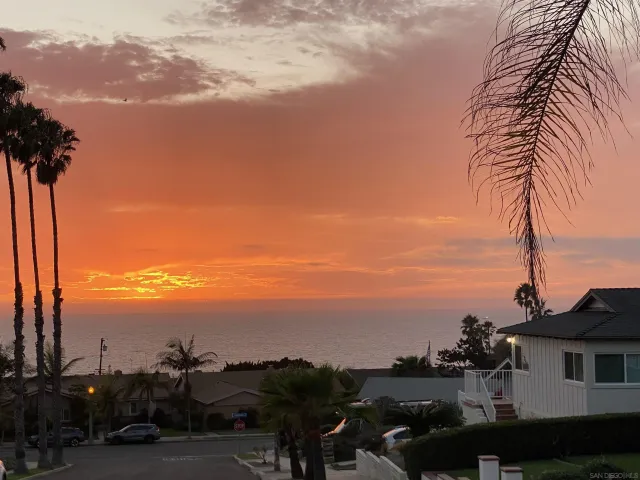a view of a sky from a terrace