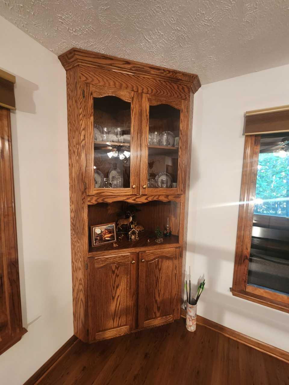 2761 Jasmine Road Sandy Level, VA 24161 - Photo 8 of 30 a room with wooden floor and a fireplace