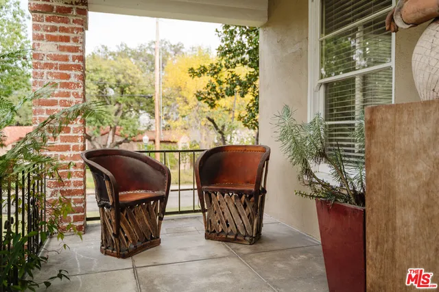 a view of front door of a house