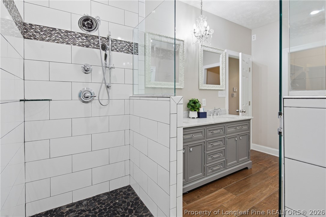 152 Ham Road Hope Mills, NC 28348 - Photo 33 of 50 a bathroom with a shower