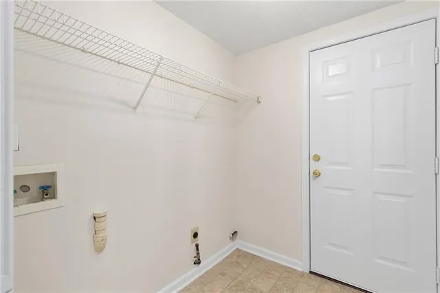 a view of a small space