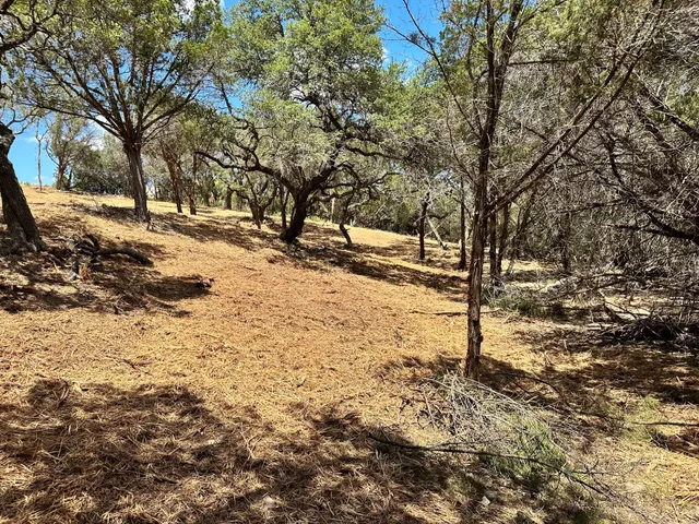 a view of snow on the road
