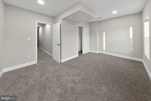 a view of empty room