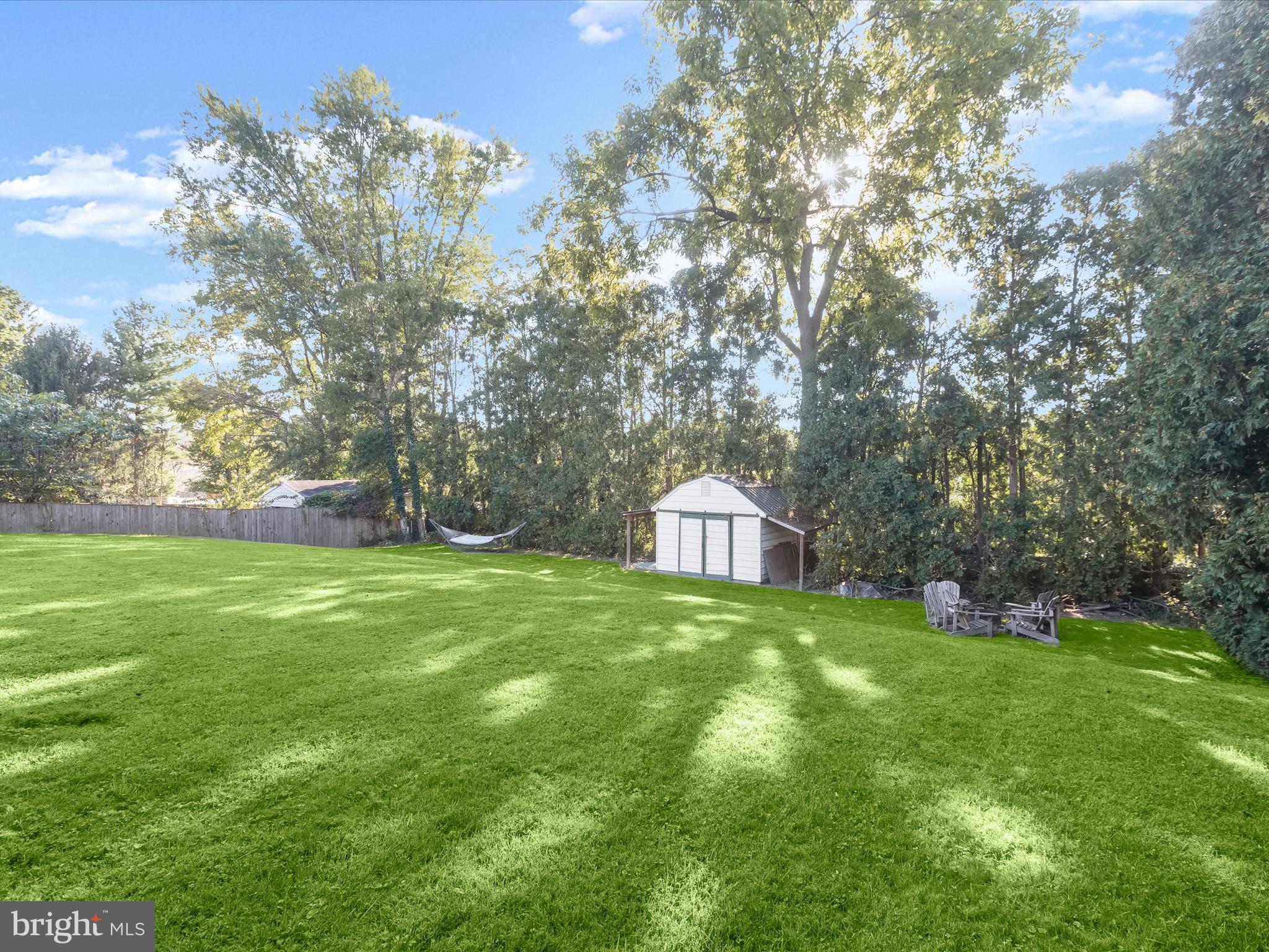 7718 Carter Road Sykesville, MD 21784 - Photo 27 of 39 Rear Flat Lawn & Shed