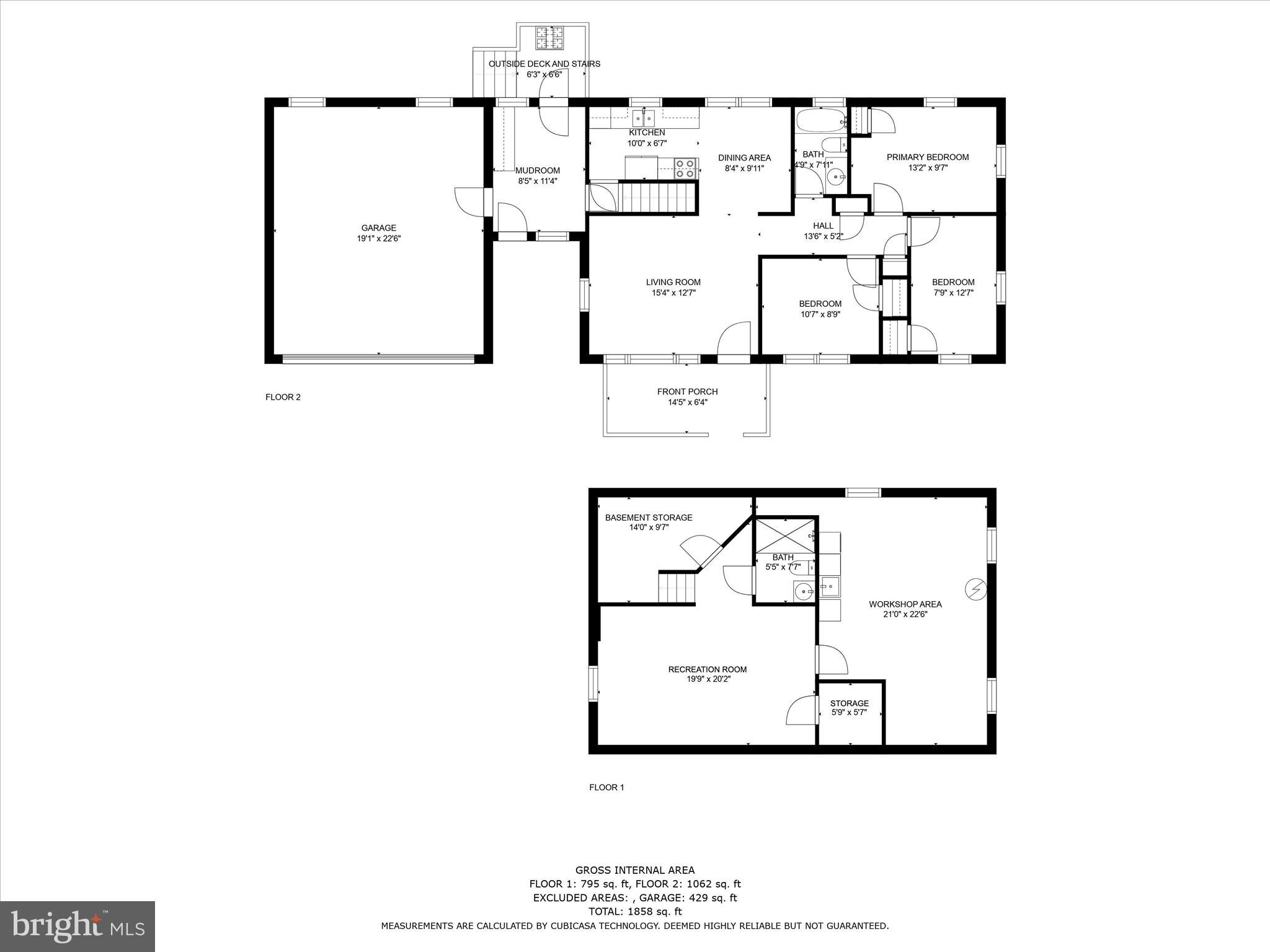 7718 Carter Road Sykesville, MD 21784 - Photo 39 of 39 Floor Plan