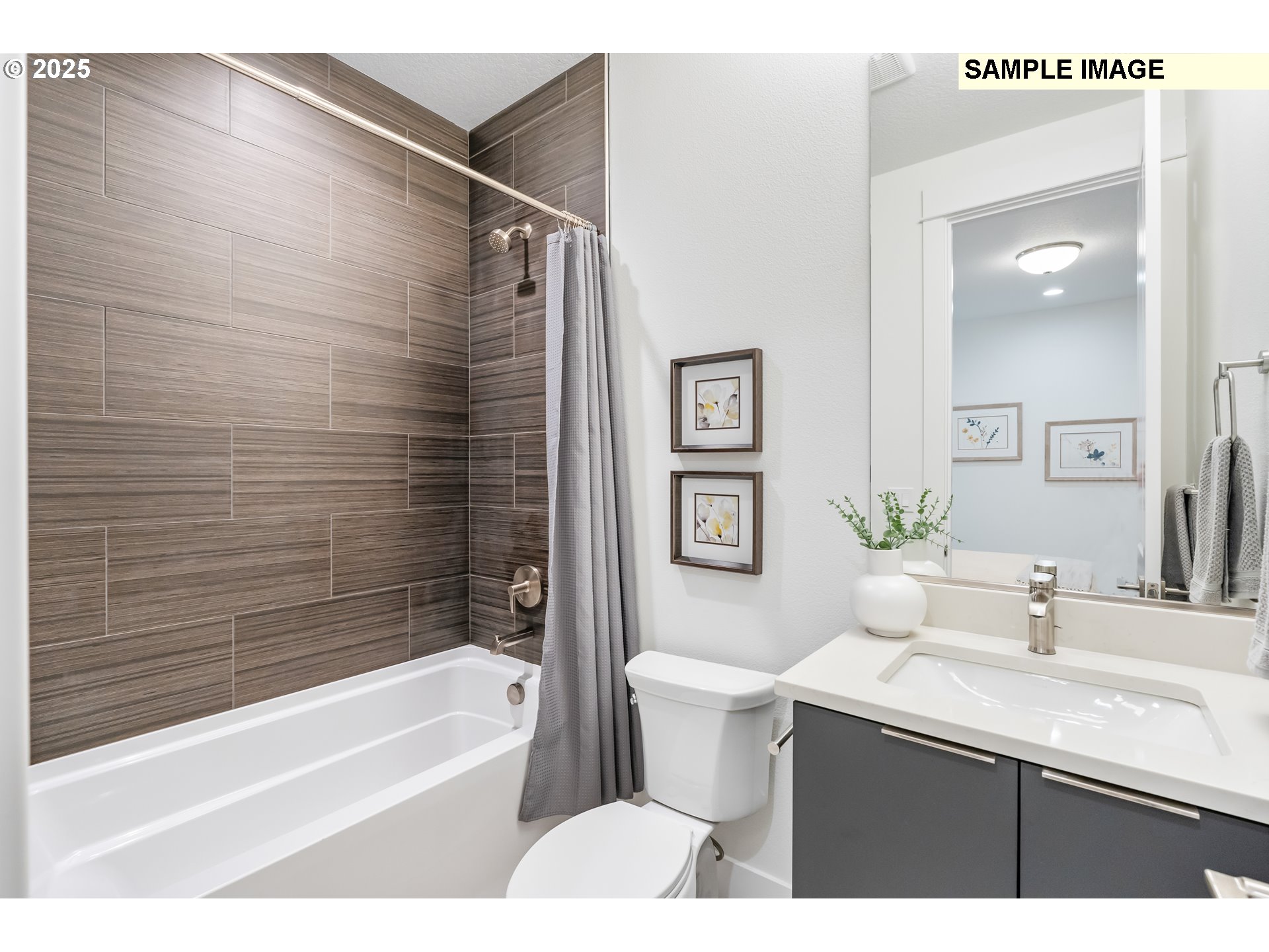 16060 Northwest Holman Way, Unit L79 Portland, OR 97229 - Photo 28 of 33 a bathroom with a sink toilet and shower