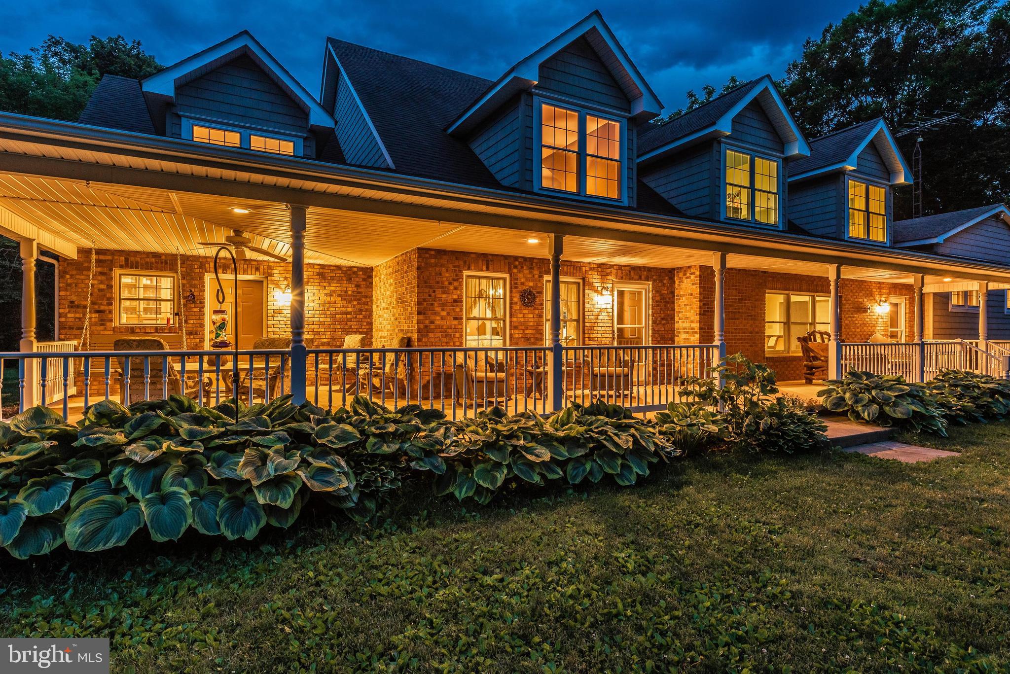 Front Porch Twilight Photo