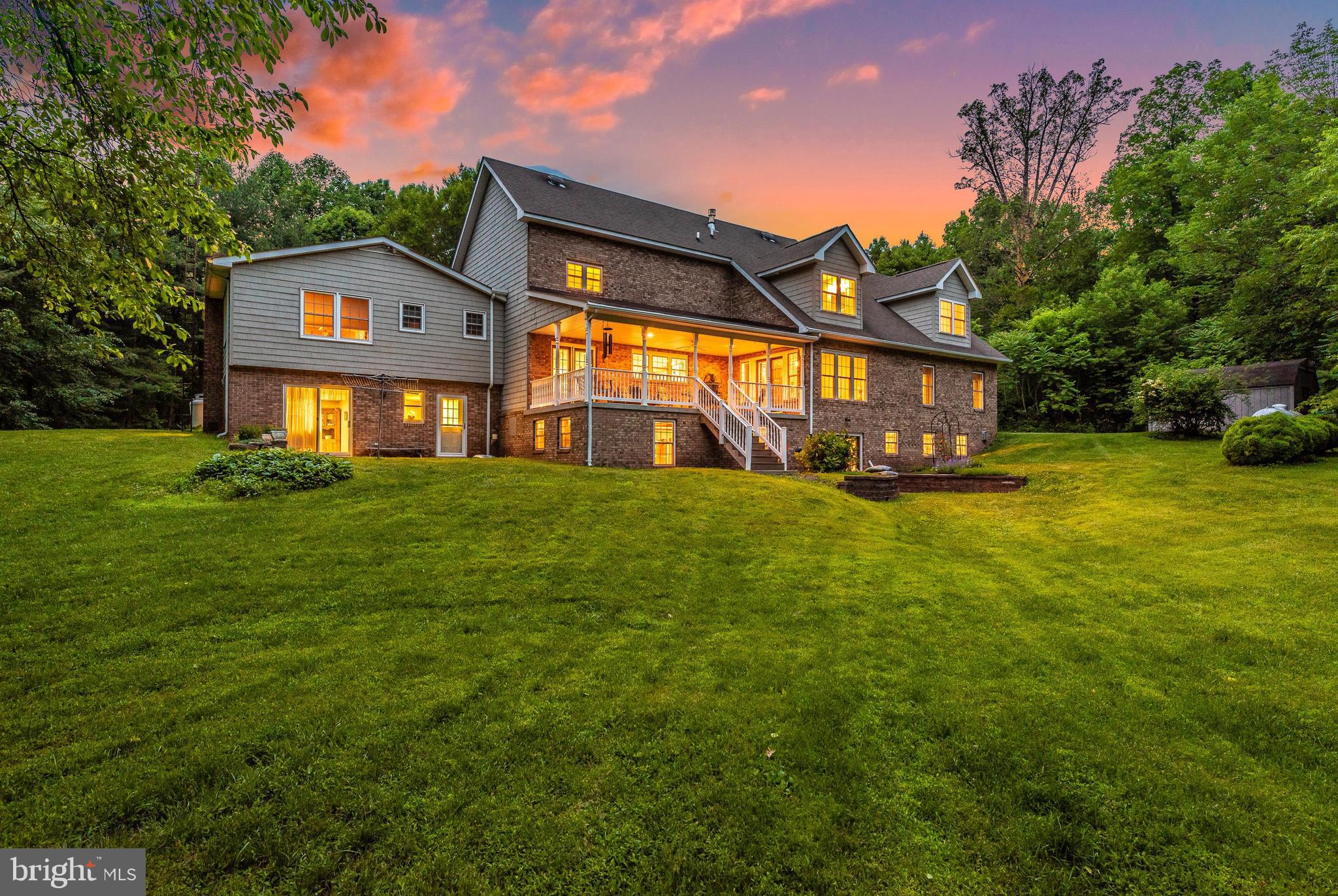 6913 Kellys Store Road Thurmont, MD 21788 - Photo 41 of 49 Rear Exterior Twilight Photo