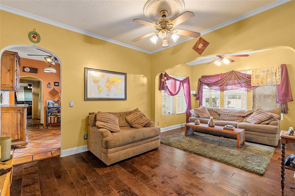1321 28th Street North St. Petersburg, FL 33713 - Photo 12 of 31 a living room with furniture and wooden floor