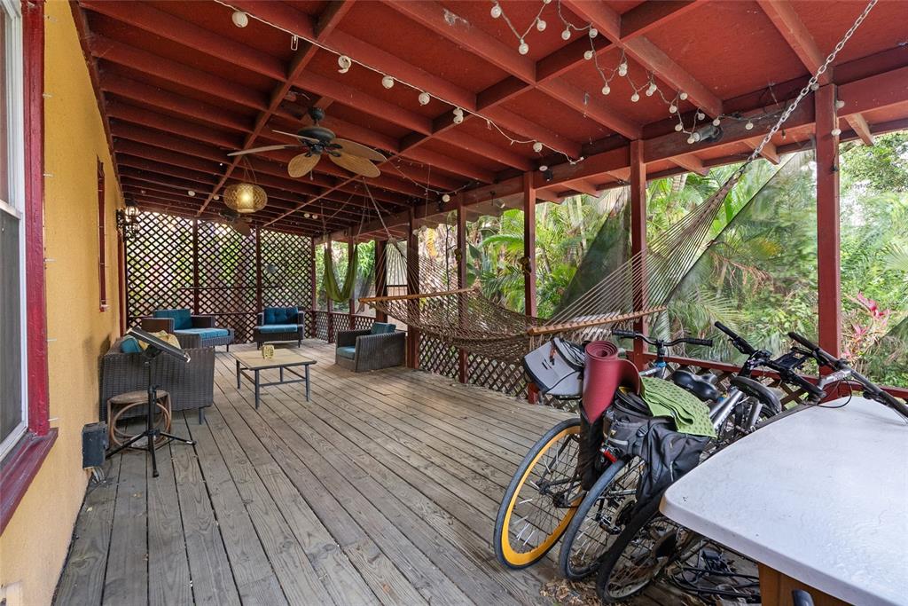 1321 28th Street North St. Petersburg, FL 33713 - Photo 26 of 31 a view of a room with wooden floor outdoor seating