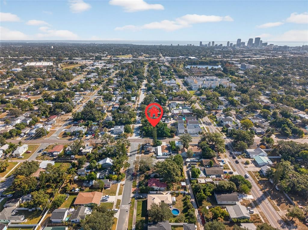 1321 28th Street North St. Petersburg, FL 33713 - Photo 29 of 31 an aerial view of multiple house